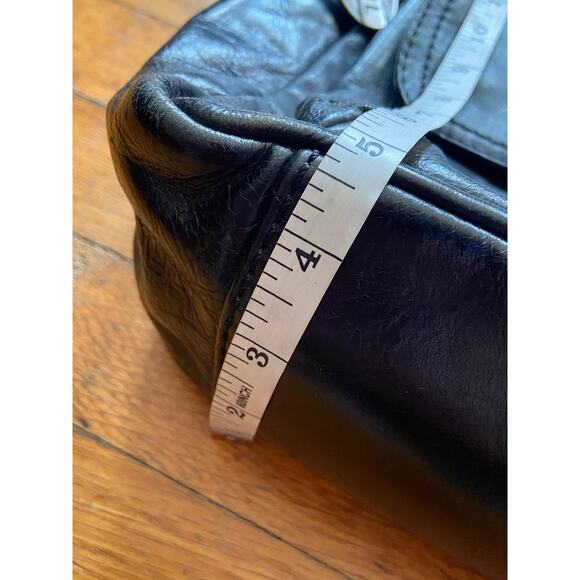 FOSSIL Black Leather Padded Mens Attache - Picture 12 of 12